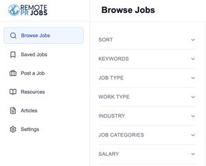 New RemotePRJobs.com Platform Helps PR & Communications Professionals Land Their Next Role Faster