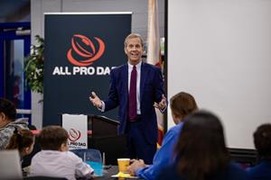 All Pro Dad Hosts Frank Brogan, U.S. Secretary for Elementary and Secondary Education