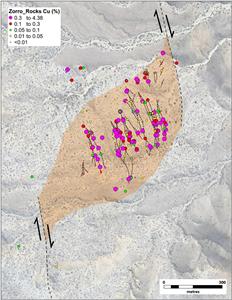 Sable Confirms Extensive Outcropping Copper Mineralization within Multiple Structural Corridors at the Zorro Cu Target, Zorro Project, San Juan, Argentina