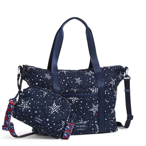 Vera Bradley + Shawn Johnson ReActive Deluxe Tote in Star Power