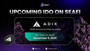 SeaFi Launches $ 200,000 IDO for Adix ($ADIX) with Whitelist and Reward Campaigns Active Until November 5th