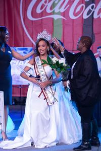 Miss CIAA 2020 Faith McKie being crowned