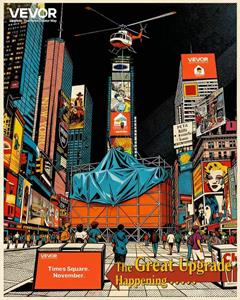 VEVOR Brings Black Friday to Times Square: $9.9 Pop-Up Experience Lets Consumers Upgrade Every Space