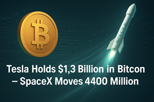Why Does Tesla Hold Firmly to $1.3 Billion in Bitcoin While SpaceX Suddenly Moves $400 Million?