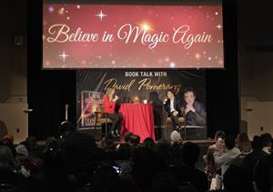 David Pomeranz Brings His Signature Magic with Acoustic Performance and Empowerment Message