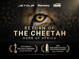 JETOUR’s Return of the Cheetah: Horn of Africa Wins Telly Awards