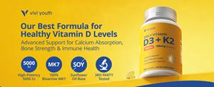 ViVi Youth Launches High-Potency Vitamin D3 K2 Supplement to Support Daily Bone, Muscle, and Immune Wellness