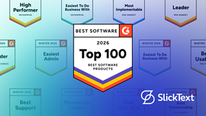 SlickText Achieves Back-to-Back Best Software Awards on G2
