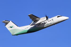 Bombardier Q100 in Widerøe livery