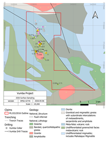 One Bullion Reports Gravity-Finish Assay Results at Vumba Project, Including 30.8 g/t Au, and Receives EIA Approval for Maitengwe Project