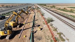 W.A. Rasic Construction Completes Pipeline Installation Project Near Picacho Peak, Arizona