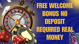 Free Welcome Bonus No Deposit Required Real Money Online Casino By Cafe Casino