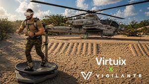 Virtuix Integrates Omni One into U.S. Marine Corps FARP Training Simulator