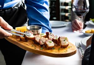 Grilled Pork Belly & Pinapple