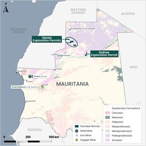 Montage Gold secures over 2,000km2 of prospective gold exploration tenements in Mauritania