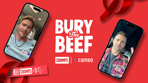 Chomps and Cameo Are Helping America “Bury the Beef” this Holiday Season with a Nostalgic Reunion: Chad Michael Murray and James Lafferty Will Settle Their Feud and Help Fans Squash Their Own