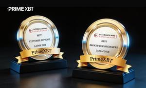 PrimeXBT wins Best Broker for Beginners and Best Customer Support awards in LATAM