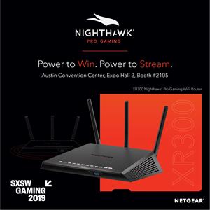 Nighthawk Pro Gaming XR 300 at SXSW Gaming Expo