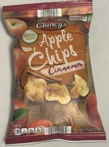 Clancy’s Cinnamon Apple Chips 2.5 ounce Package