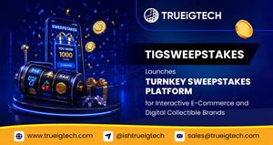 TIGSweepstakes Launches Turnkey Sweepstakes Platform for Interactive E-Commerce and Digital Collectible Brands
