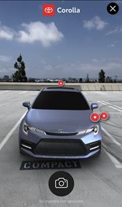 Customers Can View the All-New 2020 Toyota Corolla Up Close in AR