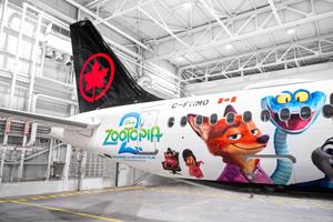 There’s A New Livery in Town: Air Canada Reveals Special Livery in Collaboration with Disney’s “Zootopia 2”
