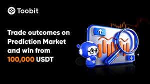 Toobit Rewards Prediction Market Traders with 100,000 USDT