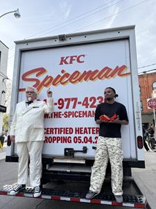 KFC Canada Turns Up the Heat with KFC’s own “Spiceman” to Launch Zinger Drip Menu & Sauce Buckets