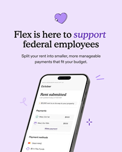Flex Launches Federal Employee Relief Program to Support Renters Impacted by Government Shutdown