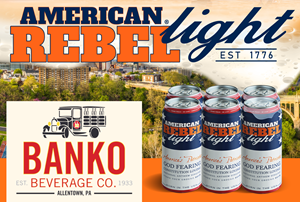 American Rebel Holdings, Inc. (NASDAQ: AREB) Announces Additional Expansion of Pennsylvania Distribution Footprint for American Rebel Light Beer with Banko Beverage Company