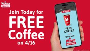 Wawa Celebrates 62 Years in Retail with Free, Any-Size Hot Coffee for Wawa Rewards Members on April 16