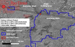 Brunswick Exploration Lauches Phase 2 Drilling at Anatacau Lithium Discovery