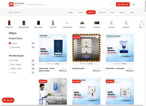 Hyderabad Water Purifier Rentals Rise as ₹15,000 Purchase Costs and ₹4,000 AMC Push Households Toward ₹500/Month Plans Like Rentomojo