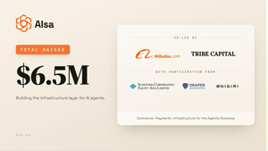 AIsa Raises $6.5M, Co-Led by Alibaba and Tribe Capital, to Build the Transaction Network for AI Agents