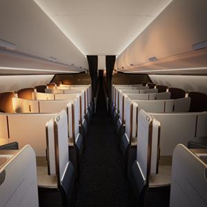 Air Canada Unveils Next Generation Glowing Hearted Cabins