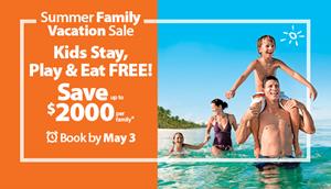 Summer Family Vacation Sale