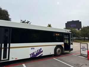 Spring Bird Steps In to Keep Groome Transportation on Track at Texas Christian University