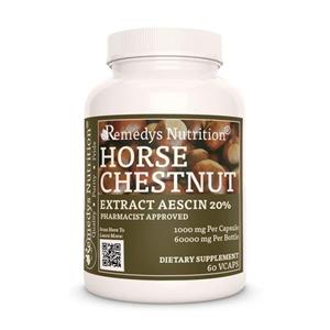 Remedy's Nutrition® Launches Premium Horse Chestnut 1000mg Capsules to Support Vein Health and Healthy Circulation