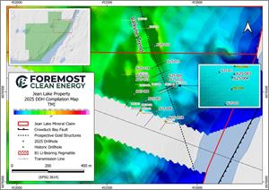 Foremost Clean Energy Reports Continued Drilling Success at its Jean Lake Project with Multiple Shallow Gold Intercepts Including High-Grade interval of 34.2 g/t over 0.8m Within 9.0 g/t over 3.5m