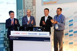 Visteon demonstrates latest SmartCore domain controller for GAC with collaborative partners