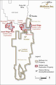 McEwen Inc. and Golden Lake Exploration Inc. Announce Closing of Arrangement