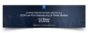Jonathan Melmed Recognized by the Los Angeles Times as a 2026 Legal Visionary