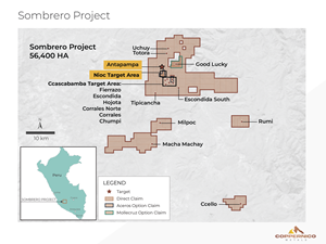 Coppernico Commences Field Exploration at Nioc and Antapampa Targets at Sombrero