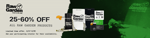 Raw Garden 4/20 Deals: Up to 60% Off California Cannabis