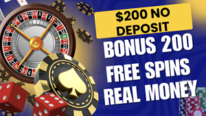 $200 No Deposit Bonus 200 Free Spins Real Money | Brand New Online Casino USA No Deposit By Cafe Casino