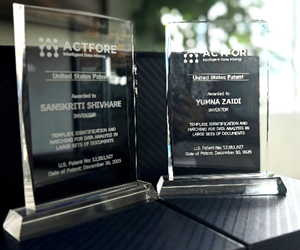 ACTFORE Secures Patent for Template Identification and Matching Technology, Transforming Large-Scale Document Analysis in Breach Response