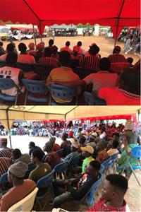 Public Hearing at Namdini Project site