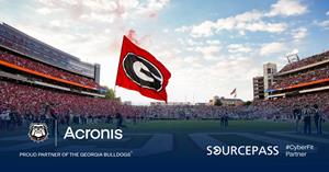 Acronis Announces New #TeamUp Partnership with University of Georgia Athletic Association, Delivered by Sourcepass Liberty