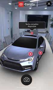 Interactive Web-Based AR Ad for the 2020 Toyota Corolla Sedan