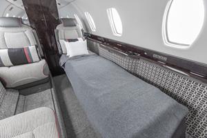 Silver Air's Citation X Bed